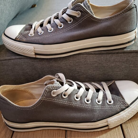EUC CTAS Converse gunmetal gray old school ox low (7M - 9W) KICKS - Picture 7 of 7